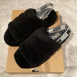 UGG Fluff slide new